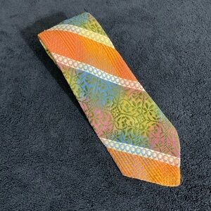 Vintage 1970s Lily Dache Wide Retro Designer Tie